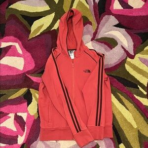 Vintage North Face Hoodie with Black Accents